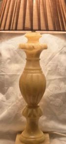 Italian alabaster lamp