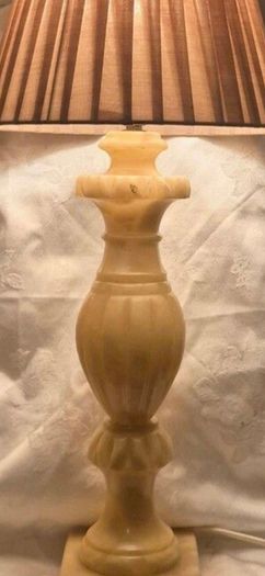 Italian alabaster lamp