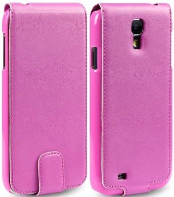 New Samsung I9500 Galaxy S4 Premium Pu Leather Flip Case Cover Pouch Black / Hot Pink / Red / Purple / White