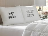 My Side Your Side cushion covers