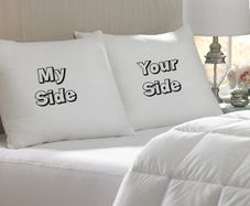 My Side Your Side cushion covers