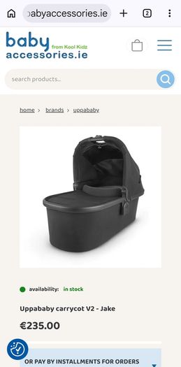 UPPAbaby Vista V2 Bassinet