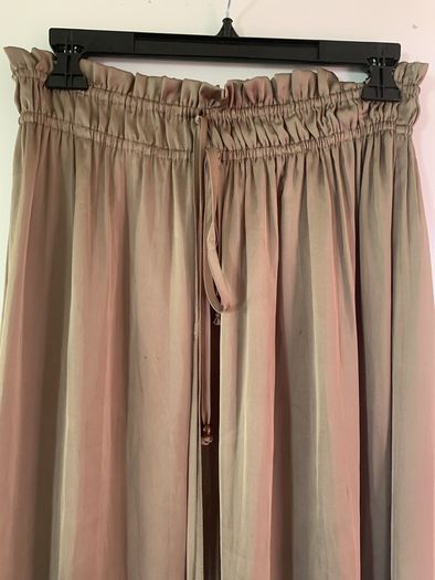 Satin skirt