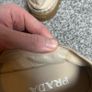 Prada Gabardine Canvas Mary Jane Sz 4.5UK 37 Beige Canvas Platform Espadrille Image 10