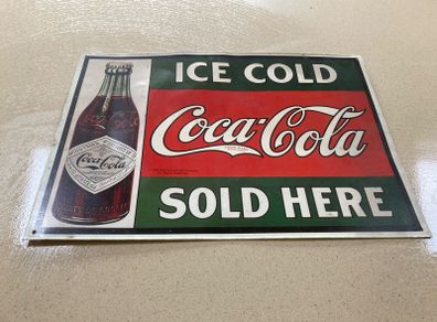 Coca Cola Metal Sign