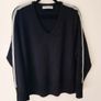 100% Wool Paul Costelloe Living Studio V-neck Jumper Image 2