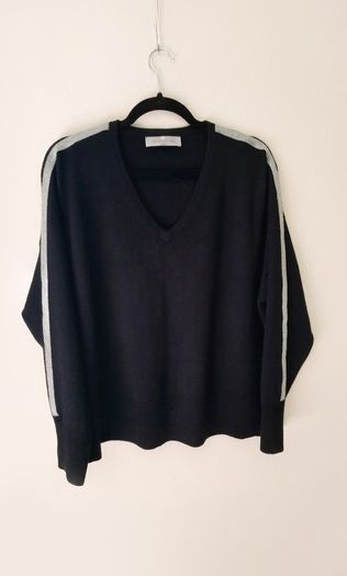 100% Wool Paul Costelloe Living Studio V-neck Jumper