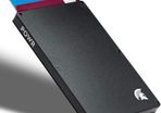 Card Holder Wallet, Mens Minimalist Slim Metal RFID Blocking Contactless Card Protector, with Money Clip