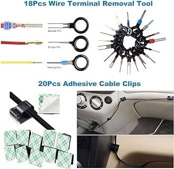 NEW SALE | 342Pcs Trim Removal Tool Kit, Car Panel Door Audio Radio Stereo Removal Tools, Auto Push Pin Bumper Retainer Clip Set/Fastener Terminal Remover Tool/Car Upholstery Repair Pry Kit Auto Clip Plier