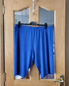 Shein blue bicycle shorts, Size 24