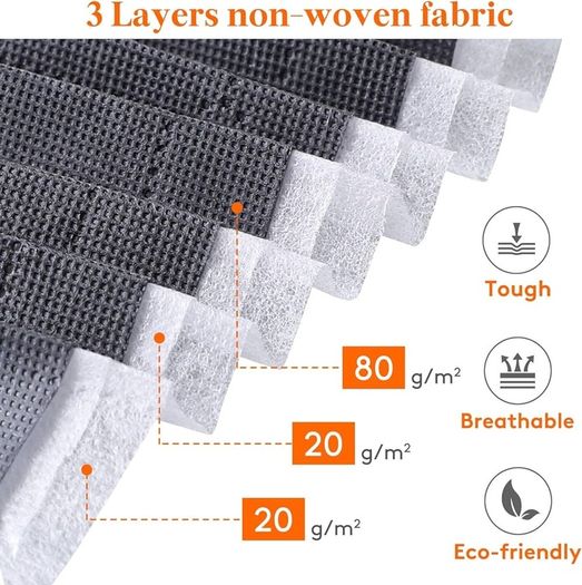 NEW SALE | 3 Pack 90L Clothes Storage Bags Large Storage Box with Lid Packing Boxes for Moving House with Reinforced Handle Thick Fabric Clear Window for Clothes Duvet Blankets Bedding, Grey