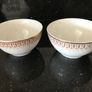 Vintage Retro 1950's Satin White China Image 4