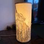 Bespoke Albioncourt Hare Printed Cylinder Lampshade [Great Condition] Image 7
