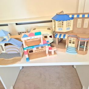 Vintage Sylvanian Families Playset Bundle