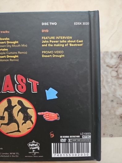 Cast CD + DVD  - Beetroot