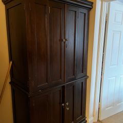 Vintage Wood Cabinet