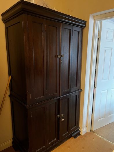 Vintage Wood Cabinet