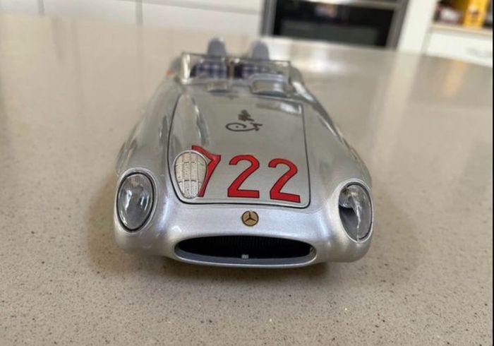 Mercedes 300 SLR Signed Stirling Moss COA 1/18