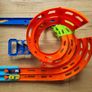Hot Wheels Circuit Looping Whip Around Raceway Track 2 Diecast Cars Image 5