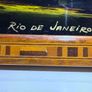 Rare Mid-Century Brazilian Blue Morpho Butterfly Wing Art Image 4