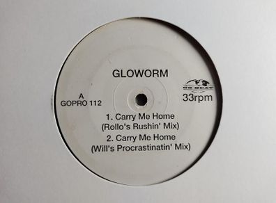 Gloworm - Carry Me Home - Go Beat Records - DJ Promo COPY! Absolutely CLASS 90s HOUSE!