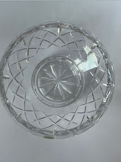 Vintage Czech Crystal bowl