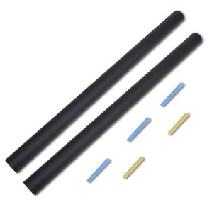 Wall Sticker Blackboard 0,6 x 2 m 2 Rolls with Chalks
