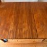 Vintage Mid Century Extendable Oval Dining Table with 4 Chairs Image 7