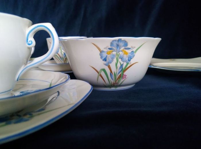 Tuscan china, vintage tea set, bone china