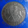 Queen Elizabeth II DG REG FD 1977 Commemorative Coin Image 2