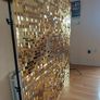Party Shimmer Gold Backdrop 8x8 Rental Image 6