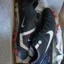 Football Boots Nike Air Zoom Total 90 Supremacy Black/Red (2006) Size 7UK FG Image 8