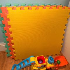 kids toy and mats