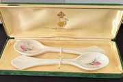 Donegal Parian China Rose Spoons