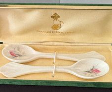 Donegal Parian China Rose Spoons