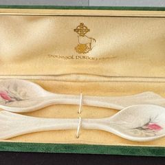 Donegal Parian China Rose Spoons