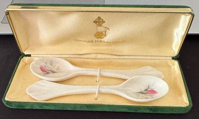 Donegal Parian China Rose Spoons