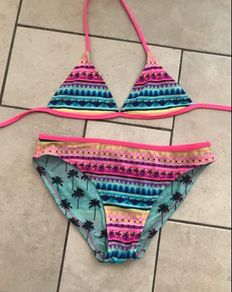 Pretty bikini, reversible 11-12y