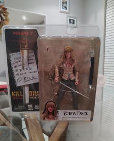NECA Kill Bill Vol 2 Series 2 Beatrix Kiddo 7 Inch Scale Figure New RARE