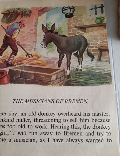 story book vintage by the brothers Grimm