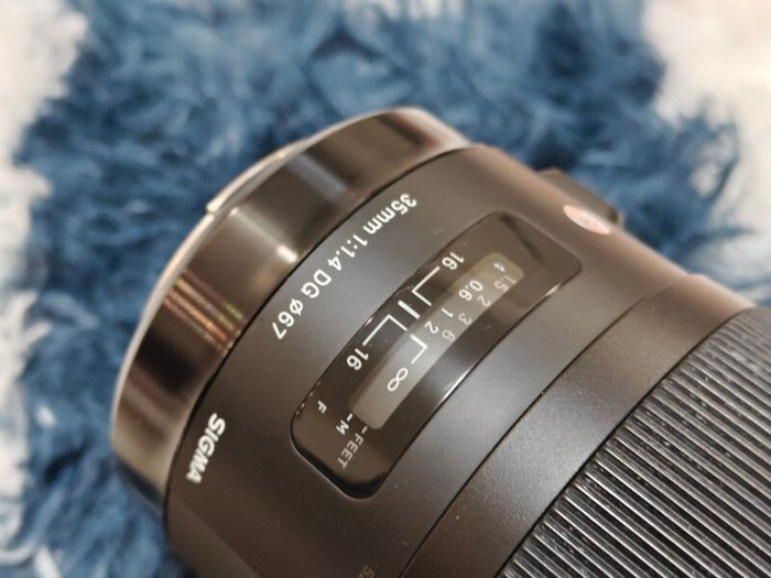 Sigma EF 35mm f1.4 DG lens canon fit