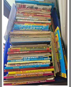 collection of childrens annuals
