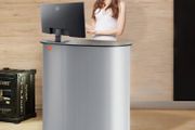 Portable Tradeshow Podium Table with Carrying Bag