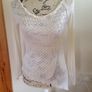 Size 8-10 White Top Image 2