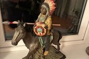 Native American/ Indian Statue.