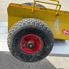 Heavy duty material trolley