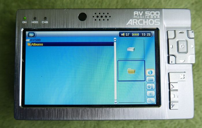 Archos AV500 AV 500 30 GB Multimedia Player and DVR , works well