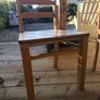Two beautiful solid wood Dining Chairs Image 2