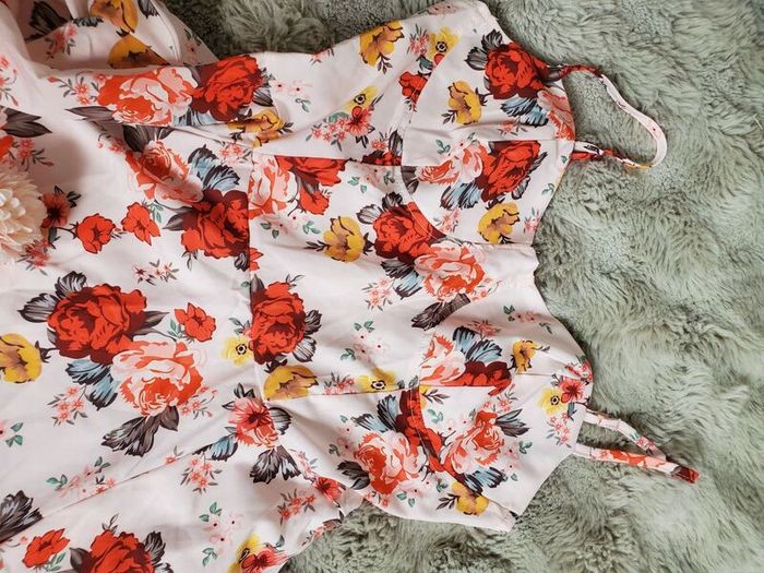 Floral Maxi Dress with Tulle Underskirt