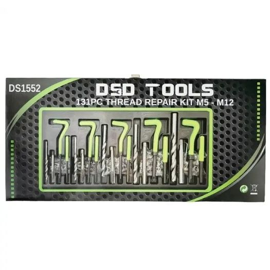 DSD Tools 131pc Thread Repair Kit